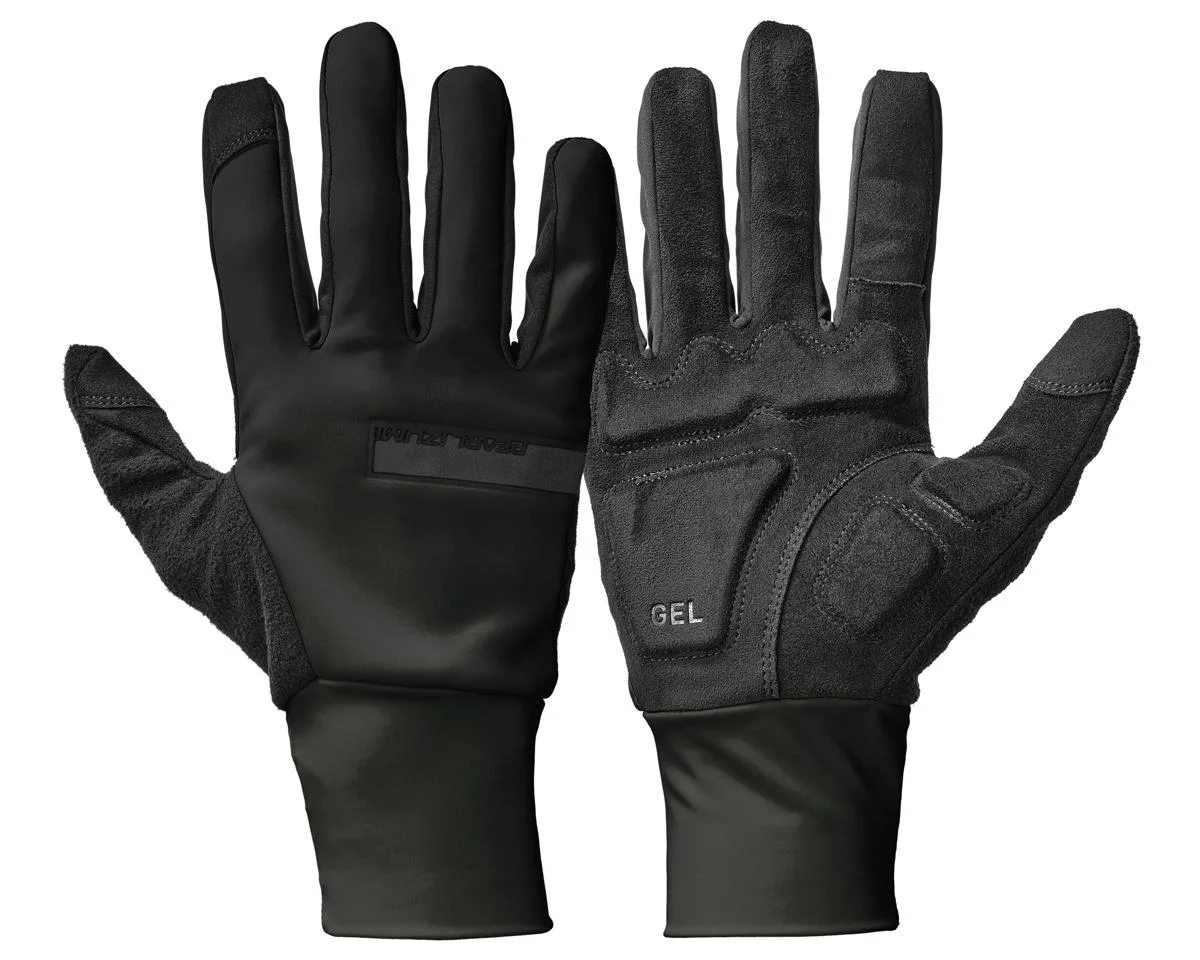 Pearl iZUMi Cyclone Gel Full Finger Gloves (Black) (L)